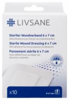 LIVSANE steriler Wundverband 6x7 cm