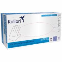 KOLIBRI Sensitive U.Handschuhe Nitril unsteril pf M violett