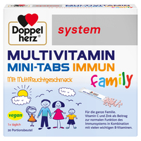 DOPPELHERZ Multivitamin Mini-Tabs family system