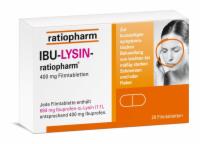 IBU-LYSIN-ratiopharm 400 mg Filmtabletten