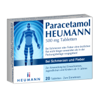 PARACETAMOL HEUMANN 500mg Tab.b.Schmerzen u.Fieber