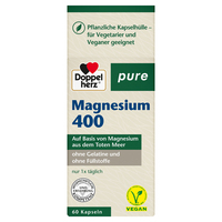 DOPPELHERZ Magnesium 400 pure Kapseln