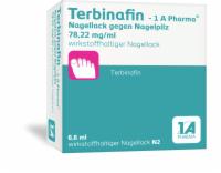 TERBINAFIN-1A Pharma Nagellack gegen Nagelpilz 78,22mg/ml