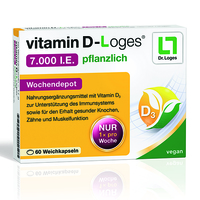 VITAMIN D-LOGES 7.000 I.E. pflanzlich Wochendepot