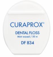CURAPROX DF 834 Zahnseide waxed Minze Spender